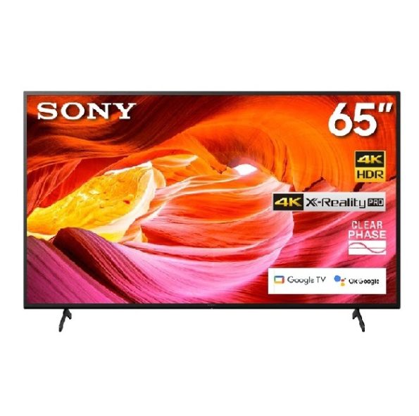 65 Inch Sony X75K 4K Google Smart TV